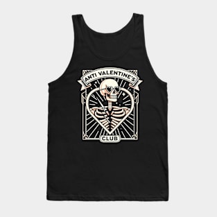 Anti Valentine’s Club - Art Deco Aesthetics Tank Top